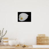 Dead Drop White Arum Lily Poster (Küche)