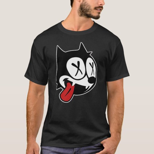 Dead Felix Cat T-Shirt (Vorderseite)