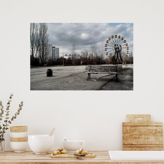 Dead Ferris Wheel Poster (Küche)