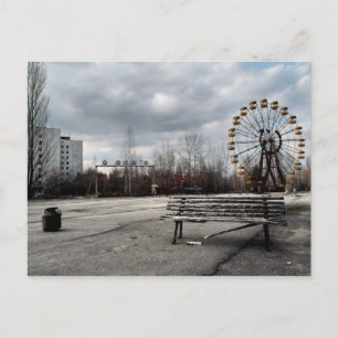 Dead Ferris Wheel Postkarte