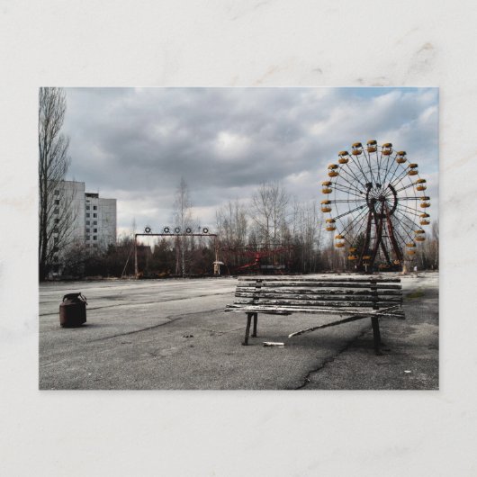 Dead Ferris Wheel Postkarte (Vorderseite)