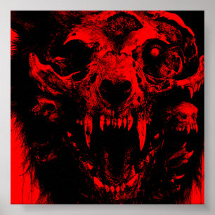 DEAD FLESH AMALGAMATION   Matt Paper Print Poster