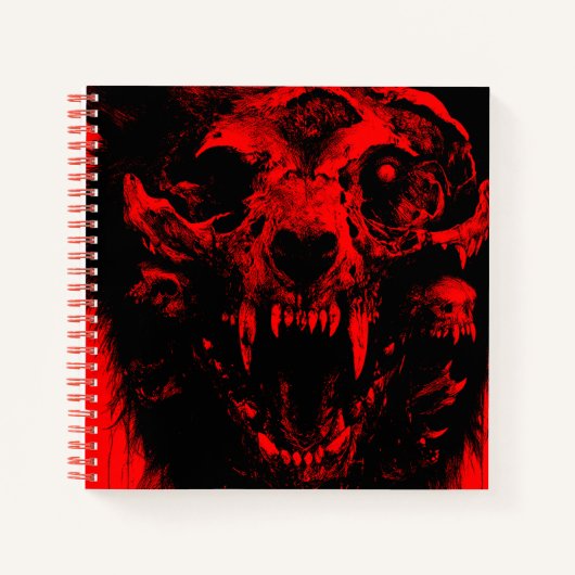 DEAD FLESH AMALGAMATION | SpiralNotebook Notizblock (Vorderseite)