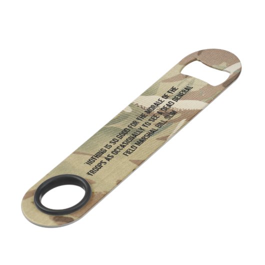 "Dead General" MTP Flaschenöffner (Vorderseite Schrägansicht)