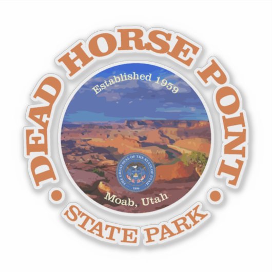 Dead Horse Point SP Aufkleber (Vorderseite)