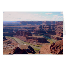 Dead Horse Point Staat Park, Colorado, Card