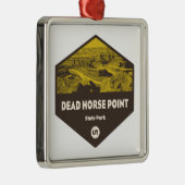 Dead Horse Point Staat Park Utah Ornament Aus Metall (Rechts)