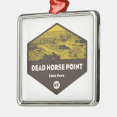 Dead Horse Point Staat Park Utah Ornament Aus Metall (Links)