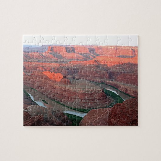 Dead Horse Point Staat Park, Utah, USA 3, Sonnenau Puzzle (Horizontal)