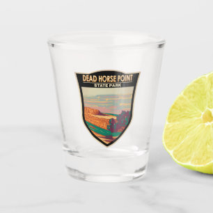 Dead Horse Point Staat Park Utah Vintag Schnapsglas