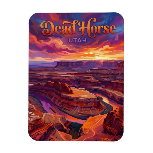 Dead Horse Point Utah Magnet (Vertikal)