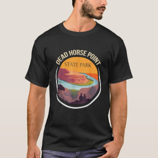 Dead Horse Point Utah Staat Park Souvenir Canyon R T-Shirt
