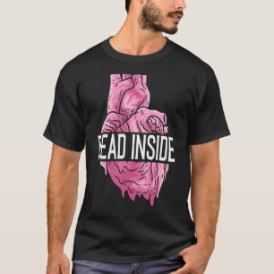Dead in anatomisch menschliches Herz Emo Broken Ca T-Shirt