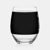 Dead Inside Aber Jolly AF Weihnachtsgeschenk Skele Weinglas Ohne Stiel (Links)