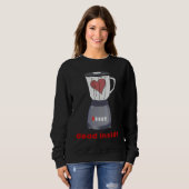 DEAD INSIDE  Anti Valentine Day  Hate Valentine's Sweatshirt (Vorne ganz)