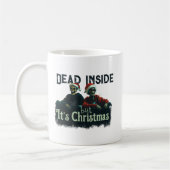 Dead Inside... But It’s Christmas Kaffeetasse (Links)