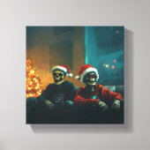 Dead Inside... But It’s Christmas Leinwanddruck (Vorderseite)