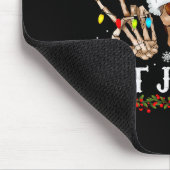 Dead Inside But Jolly Af Funny Christmas Funny Sku Mousepad (Ecke)
