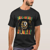 Dead Inside But Jolly AF Merry Xmas Happy Face Hea T-Shirt (Vorderseite)