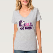 Dead Inside, Depression Girl New Halloween 2023 T-Shirt (Vorderseite)