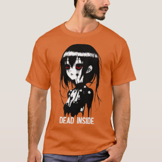 Dead Inside Emo Girl T-Shirt