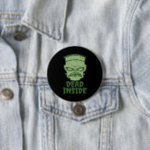 Dead Inside Frankenstein Monster Button (Beispiel)