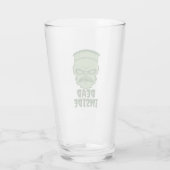Dead Inside Frankenstein Monster Glas (Rückseite)