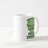 Dead Inside Frankenstein Monster Kaffeetasse (VorderseiteRechts)