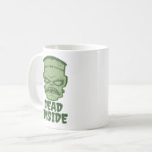 Dead Inside Frankenstein Monster Kaffeetasse (Vorderseite Links)