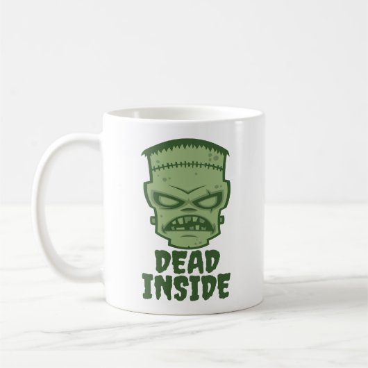 Dead Inside Frankenstein Monster Kaffeetasse (Links)