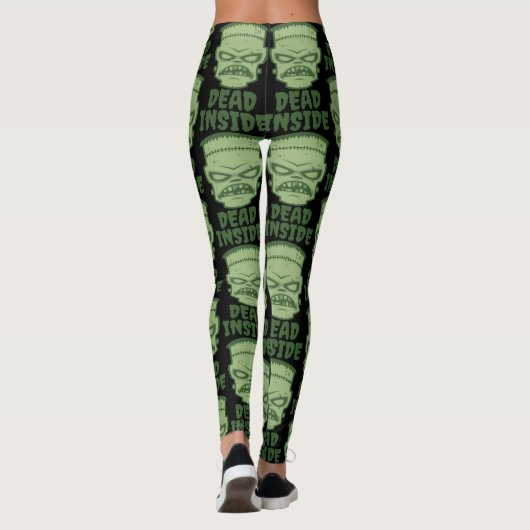 Dead Inside Frankenstein Monster Leggings (Rückseite)