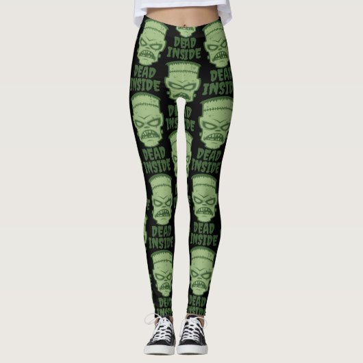 Dead Inside Frankenstein Monster Leggings (Vorderseite)