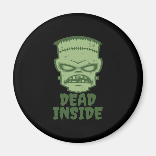 Dead Inside Frankenstein Monster Magnet (Vorne)