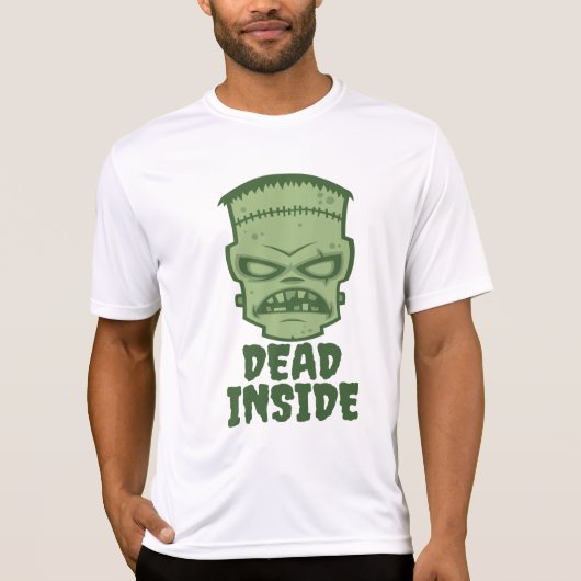 Dead Inside Frankenstein Monster T-Shirt (Vorderseite)