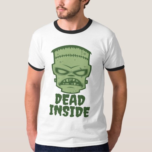 Dead Inside Frankenstein Monster T-Shirt (Vorderseite)
