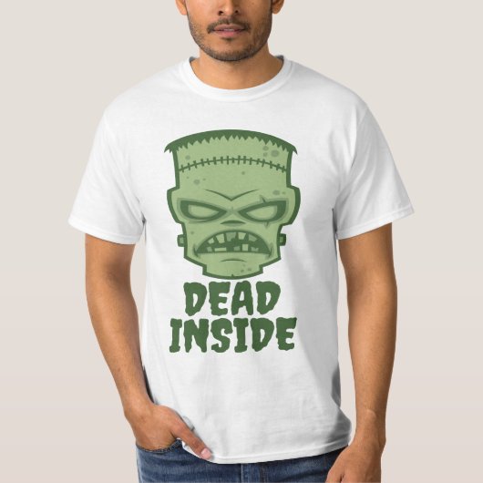 Dead Inside Frankenstein Monster T-Shirt (Vorderseite)
