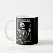 Dead Inside Full Christmas Spirit Skeleton Xmas Wo Kaffeetasse (Links)