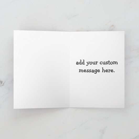 Dead Inside Skeleton Bunny Funny Easter Card Karte (Innenseite)