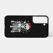 Dead Inside Skeleton Weihnachtskaffee Lover Gesche Samsung Galaxy Hülle (Rückseite (Horizontal))