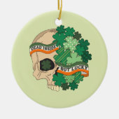 Dead Inside St Patrick s Keramik Ornament (Vorne)