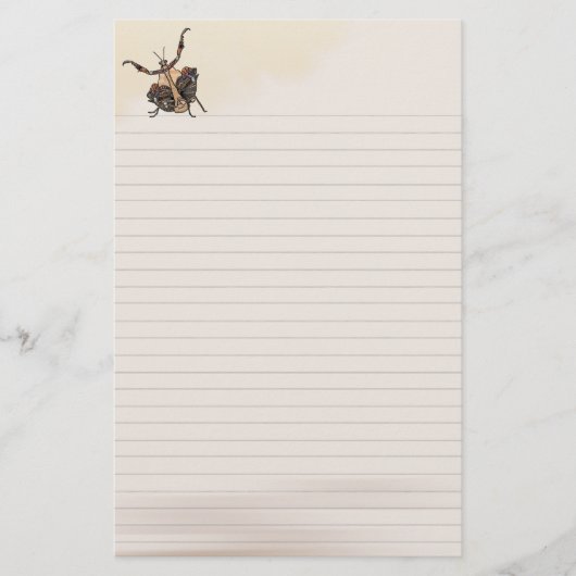 Dead Leaf Mantis Briefpapier (Vorderseite)