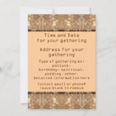 Dead Leaf Mantis Einladung (Rückseite)