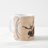 Dead Leaf Mantis Kaffeetasse (Vorderseite Links)