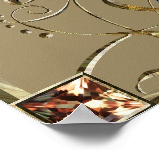 Dead Leaf Mantis Poster (Ecke)