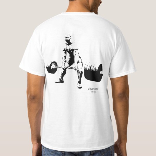 Dead Lift war T-Shirt (Rückseite)