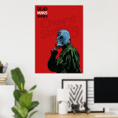 Dead Mans Shoes Paddy Considine Comic Style Illust Poster (Heimbüro)