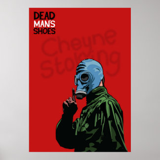 Dead Mans Shoes Paddy Considine Comic Style Illust Poster