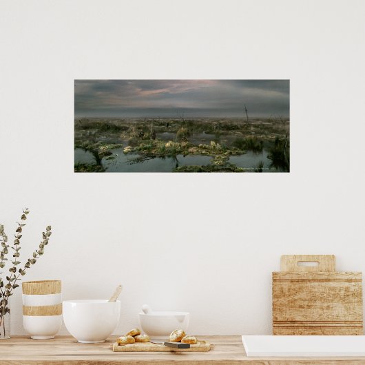 Dead Marshes Poster (Küche)