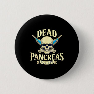 Dead Pancreas Society, Typ-1-Diabetes-Bewusstsein Button