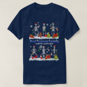 Dead Pankreas Diabetes Awareness tanzen Skelett T-Shirt (Design vorne)